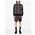 Thom Browne Pantaloncini a quadri jacquard Final No Margin Nero - vista 3