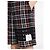 Thom Browne Pantaloncini a quadri jacquard Final No Margin Nero - vista 6