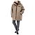Moletom oversized Acne Logo Patch em shearling com acolchoamento CXX Laranja - vista 10