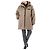 Moletom oversized Acne Logo Patch em shearling com acolchoamento CXX Laranja - vista 12