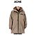 Moletom oversized Acne Logo Patch em shearling com acolchoamento CXX Laranja - vista 5