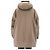 Moletom oversized Acne Logo Patch em shearling com acolchoamento CXX Laranja - vista 7