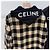Céline Check Wool Hooded Overshirt Jacket Beige Brown - view 2