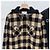 Céline Check Wool Hooded Overshirt Jacket Beige Brown - view 4