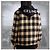 Céline Check Wool Hooded Overshirt Jacket Beige Brown - view 7