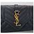 Saint Laurent Borsa a tracolla con catena a bustina piccola Nero - vista 3