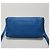 Bottega Veneta Clutch a tracolla in nappa Intrecciato Blu - vista 4