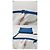 Bottega Veneta Clutch a tracolla in nappa Intrecciato Blu - vista 5