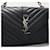 Saint Laurent Monogram College Medium Nero  - vista 3