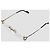 Cartier Randlose Brille Gold Golden - Ansicht 14