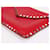 Valentino Clutch Rockstud Envelope Rossa Rosso - vista 7