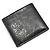 Thom Browne Black Glossy Leather Embossed Icon Bifold Wallet - view 3