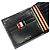 Thom Browne Black Glossy Leather Embossed Icon Bifold Wallet - view 5