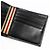 Thom Browne Black Glossy Leather Embossed Icon Bifold Wallet - view 6