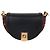 Fendi Mini borsa a tracolla Moonlight placcata oro FF Nero