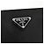 Prada Clutch Saffiano Triangle Logo Black Nero - vista 5