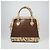 Horsebit 1955 Gucci Kleiner Leder-Tote und Schultertasche mit Top-Handle und Python-Besatz und Horsebit Mehrfarben - Ansicht 4