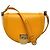 Fendi Borsa a tracolla Moonlight Saddle in pelle arancione