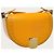 Fendi Borsa a tracolla Moonlight Saddle in pelle arancione - vista 3
