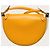 Fendi Borsa a tracolla Moonlight Saddle in pelle arancione - vista 5