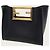 Way Fendi Piccola borsa a tracolla in pelle con logo FF nero - vista 2