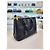 Prada Borsa Tote Saffiano Lux Gold con Doppia Cerniera Nero - vista 4