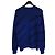 Balenciaga XS Cobalt Blue Multi-Logo Wool Knit