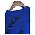 Balenciaga XS Cobalt Blue Multi-Logo Wool Knit - view 4