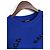 Balenciaga XS Cobalt Blue Multi-Logo Wool Knit - view 7