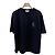 Hermès Batman Battle Horse T-Shirt mit Lederpatch Blau