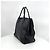 Prada Borsa Tote e Borsa a Spalla Vittelo Daino Black Nero - vista 7