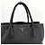 Prada Borsa Tote e Borsa a Spalla Vittelo Daino Black Nero - vista 8