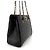 Chanel Borsa a tracolla shopper in pelle di vitello chevron con catena Nero - vista 5
