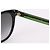 Gucci Occhiali da sole unisex con logo laterale a tre linee Verde - vista 6