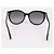 Gucci Occhiali da sole unisex con logo laterale a tre linee Verde - vista 7