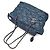 Chanel Nylon Paris Byzantine Tweed On Stitch Schultertasche Blau - Ansicht 4