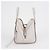 Loewe Bolsa Hammock compacta em couro de bezerro de grão macio Prata - vista 3