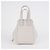 Loewe Bolsa Hammock compacta em couro de bezerro de grão macio Prata - vista 4