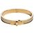 Hermès Pulsera Mini Click Kelly Oro Marrón Glacé Naranja - vista 2