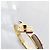 Hermès Pulsera Mini Click Kelly Oro Marrón Glacé Naranja - vista 8