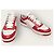 Prada Baskets en cuir Downtown avec logo triangle rouge - vue 3