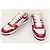 Prada Baskets en cuir Downtown avec logo triangle rouge - vue 4