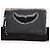Zadig & Voltaire Clutch in denim con tracolla grigia Marrone - vista 11