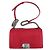 Chanel Borsa Boy Caviar Boy Bag Medium Catena Argentata Borsa a Spalla Rossa Rosso - vista 2