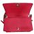 Chanel Borsa Boy Caviar Boy Bag Medium Catena Argentata Borsa a Spalla Rossa Rosso - vista 7