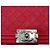 Chanel Borsa Boy Caviar Boy Bag Medium Catena Argentata Borsa a Spalla Rossa Rosso - vista 9