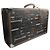 Fendi Tool Print Silver Stud Suitcase Black - view 2