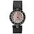 Bulgari Relógio com pulseira de couro e mostrador em madrepérola rosa e movimento quartz Multicor