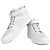 Hermès Sneakers alte da uomo Argento - vista 6