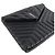 Saint Laurent Clutch Loulou Flap Matelassé Argento - vista 5